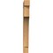 Ekena Millwork Westlake Block Smooth Bracket, Western Red Cedar, 3 1/2"W x 22"D x 34"H BKT04X22X34WTL05SWR - alternate 3